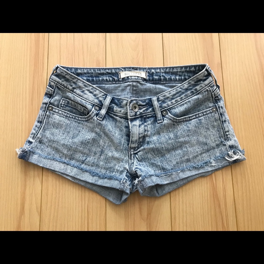 Light Wash Denim Shorts